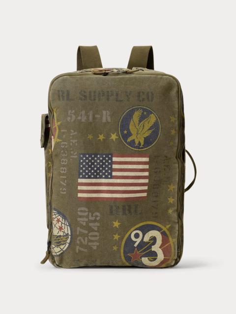 RRL by Ralph Lauren Canvas Graphic Backpack