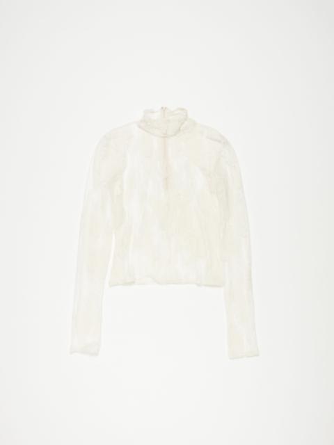 Jacquard top - Off white