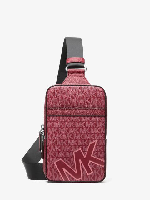 MICHAEL KORS Cooper Medium Signature Logo Sling Pack