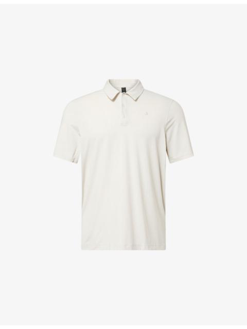 lululemon Logo Sport Short-Sleeve Stretch-Woven Polo T-Shirt