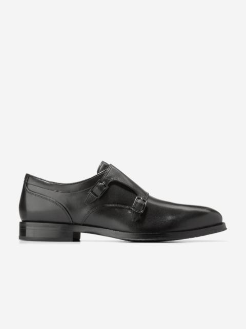 COLE HAAN Men's Carnegie Monk Strap Shoes