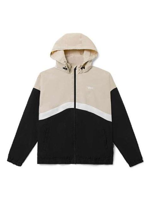 Men's Vans Colorblock Zipper Casual Hooded Jacket VN0A5H8X2N1