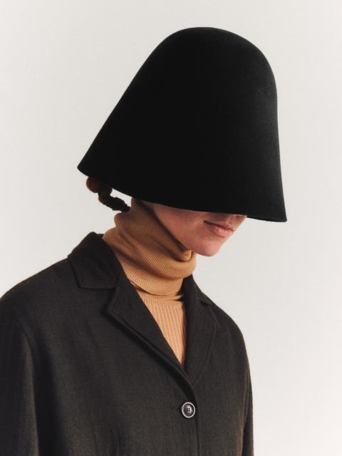 CASEY/CASEY FELT HAT - BLACK