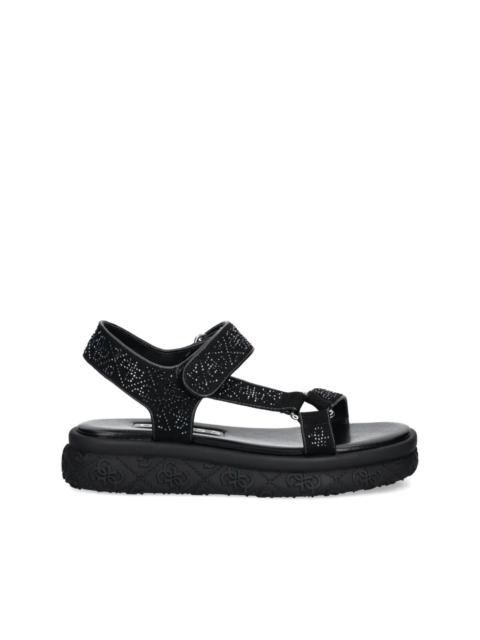 GUESS USA 39mm Lode strappy embellished sandals