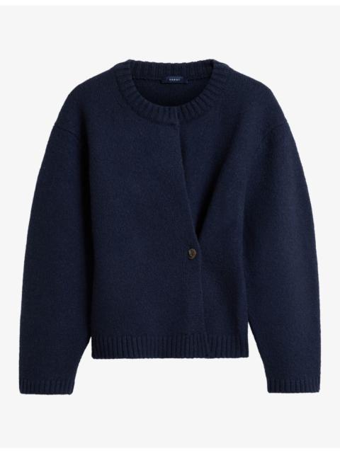soeur Galileo Crossover Merino Wool-Blend Cardigan