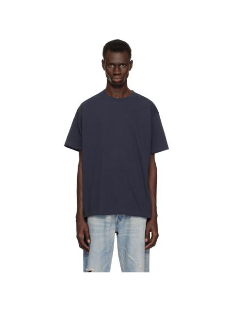 John Elliott Navy University T-shirt