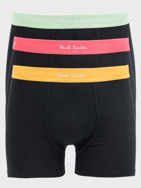 Paul Smith Men's Color-Band 3-Pack Trunks