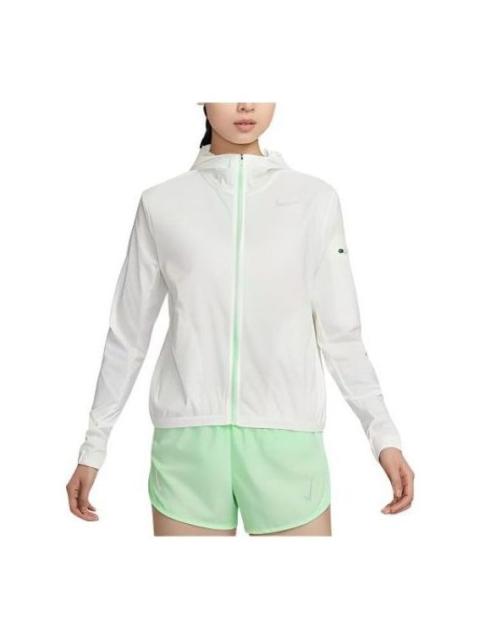 Nike (WMNS) Nike Impossibly Light Waterproof Running Hooded Jacket (Asia Sizing) 'White' HJ3948-133