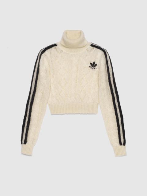 GUCCI adidas x Gucci mohair knit sweater