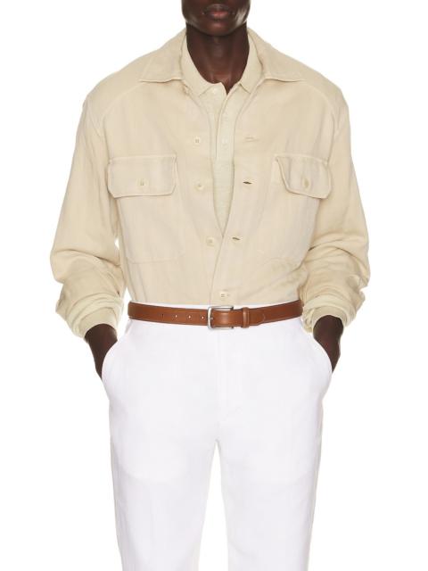 Ralph Lauren Clyborn Mil Two Pocket Shirt