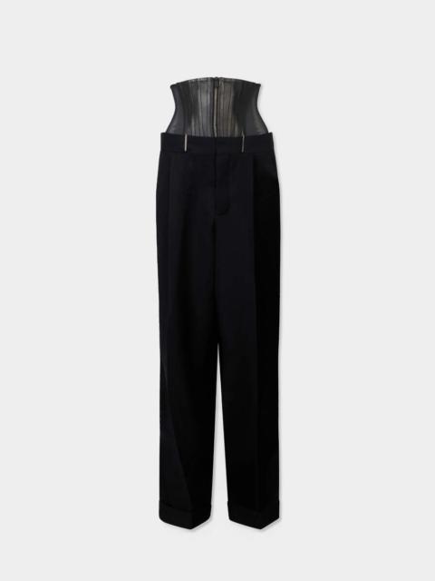 DSQUARED2 TAILORED2 CORSET WIDE PANT