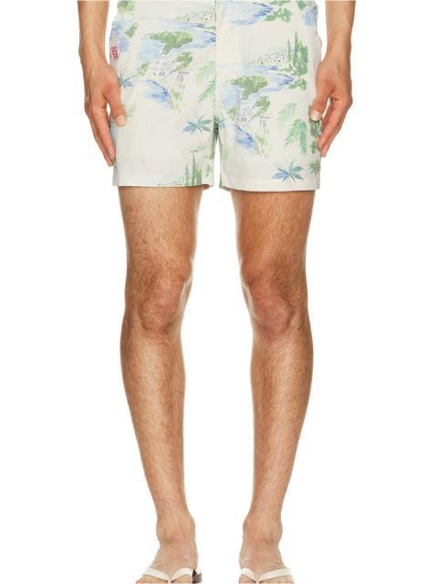 Marine Layer Tailored 5" Swim Trunk