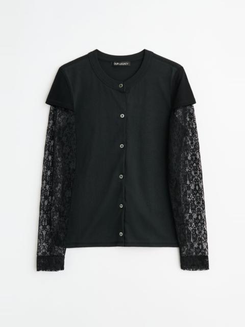 Heat Longsleeve Washed Black Legacy Jersey