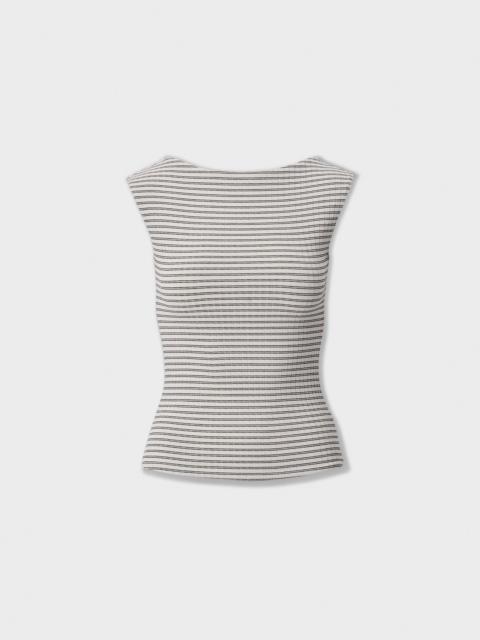 rag & bone Luca Striped Reversible Tee