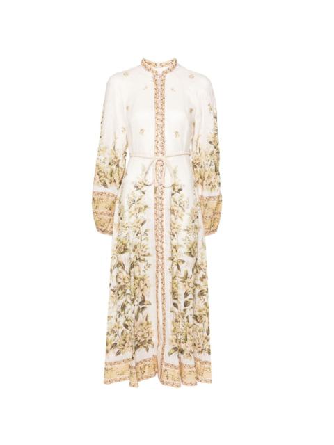 Zimmermann floral midi dress