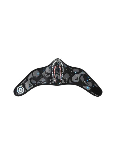 A BATHING APE® BAPE Space Camo Shark Mask 'Black'