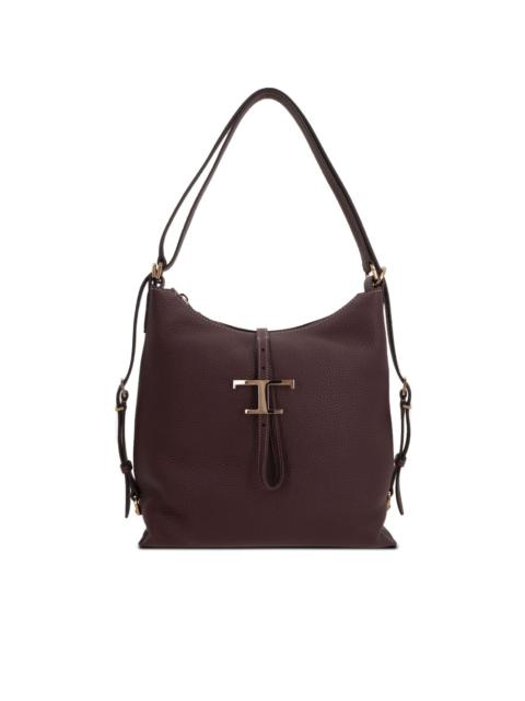 Tod's T Timeless grained leather shoulder bag