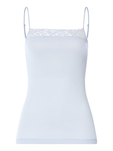 HANRO Moments Lace Trim Cotton Camisole