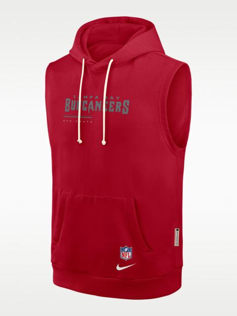 Nike Tampa Bay Buccaneers Sideline Men's Nike Dri-FIT NFL Sleeveless Pullover Hoodie