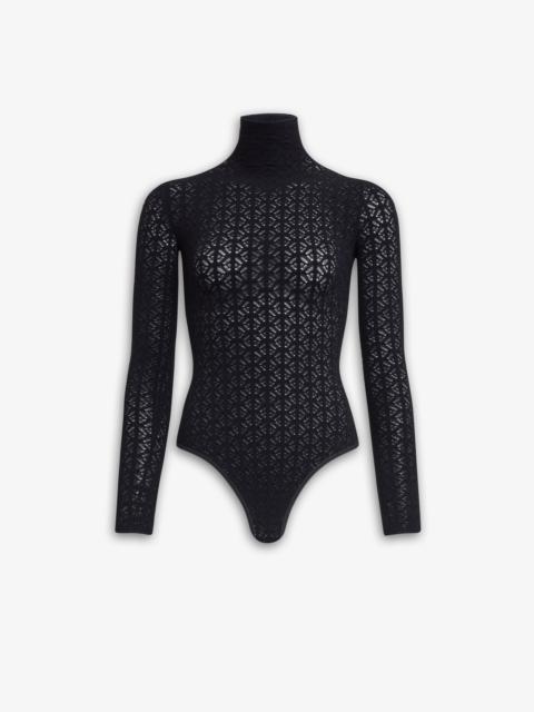 Alaïa LACE KNIT BODYSUIT