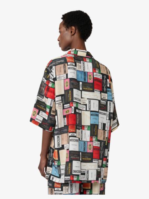 Moschino PRINTED SILK SHIRT