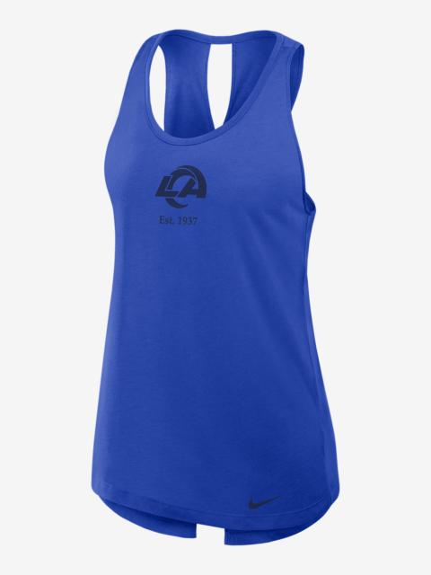 Nike Los Angeles Rams Established Women's Nike Dri-FIT NFL Tank Top