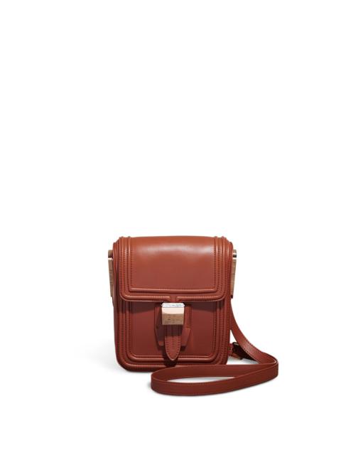 Marvelle Crossbody Bag in Cognac Nappa Leather