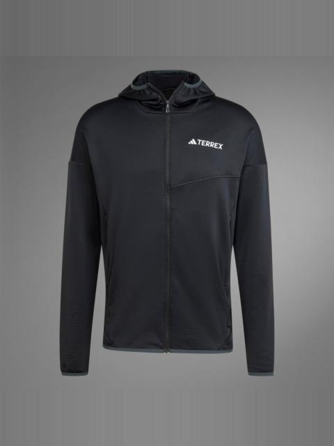 adidas Terrex Xperior CLIMAWARM Light Fleece Hooded Jacket