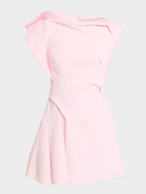 Acler Borra Sculptural Mini Dress