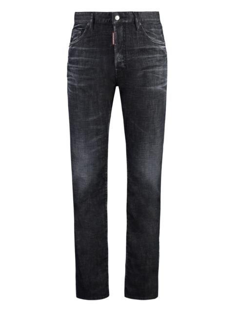 DSQUARED2 cotton slim jeans