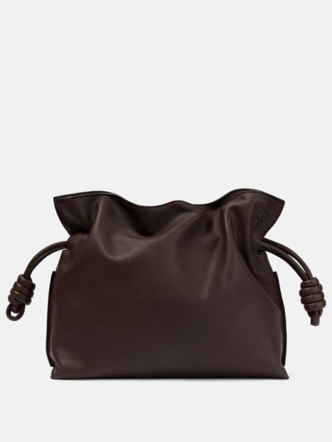 Loewe Flamenco leather clutch