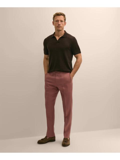 Brooks Brothers Classic Fit Linen 1818 Dress Pants
