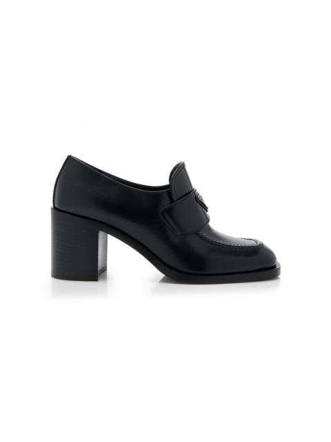 Mocassini Leather Loafers black