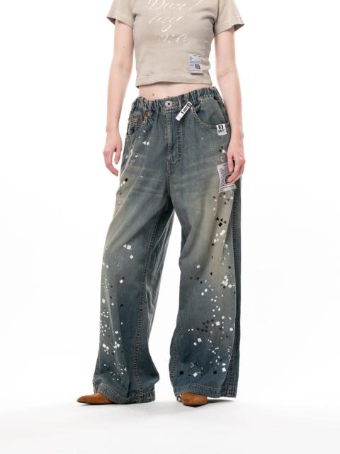 Maison MIHARAYASUHIRO Embellished Denim Pants