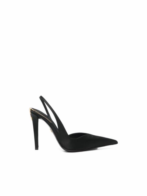 Giuseppe Zanotti crystal-embellished slingback pumps