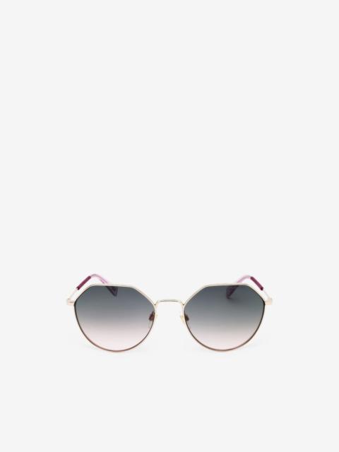 Levi's geometric-frame sunglasses