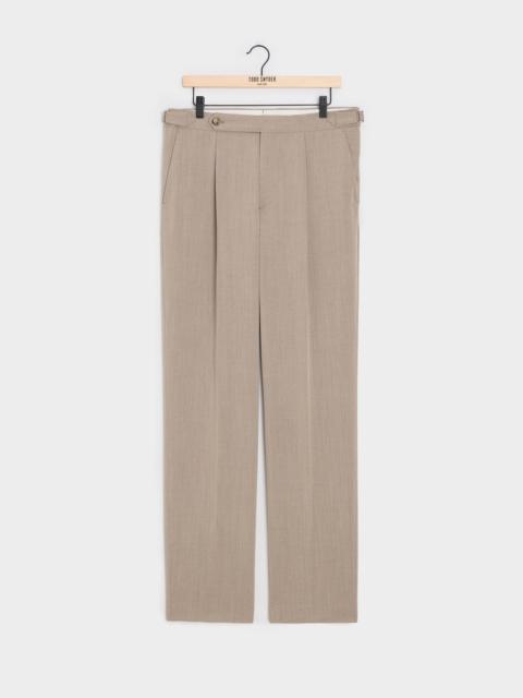 TODD SNYDER Italian Cavalry Twill Side Tab Trouser