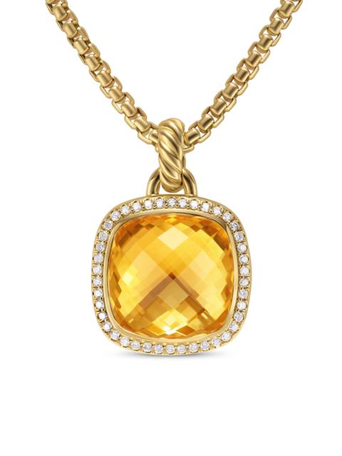 DAVID YURMAN Women's Albion Pendant in 18K Yellow Gold - Citrine