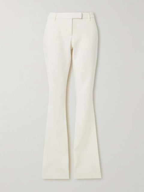 Acne Studios Wool-blend twill flared pants
