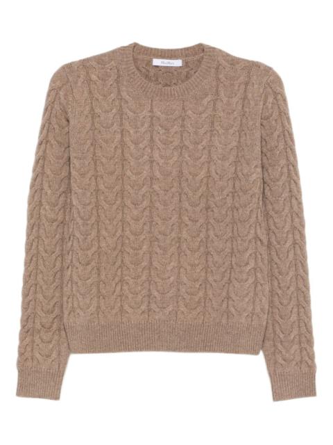 Max Mara cable-knit sweater