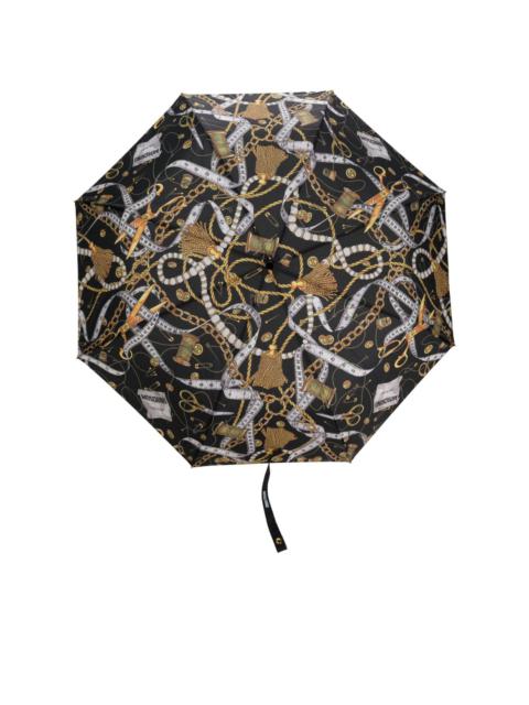 graphic-print umbrella