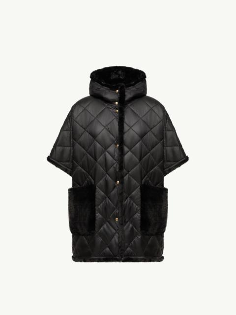Moncler Reversible Hooded Cape