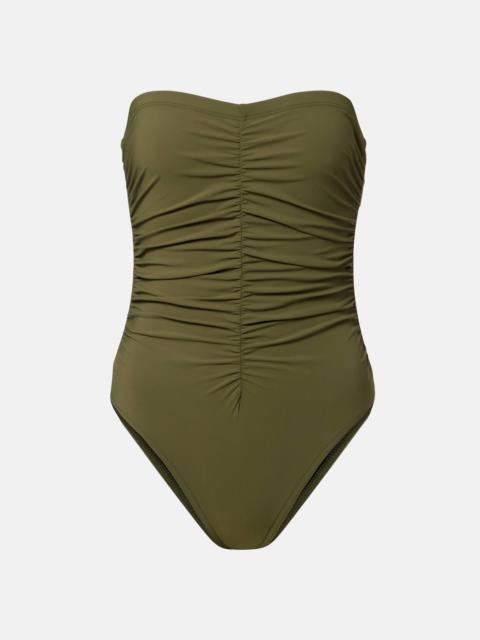 KARLA COLLETTO Basics gathered swimsuit
