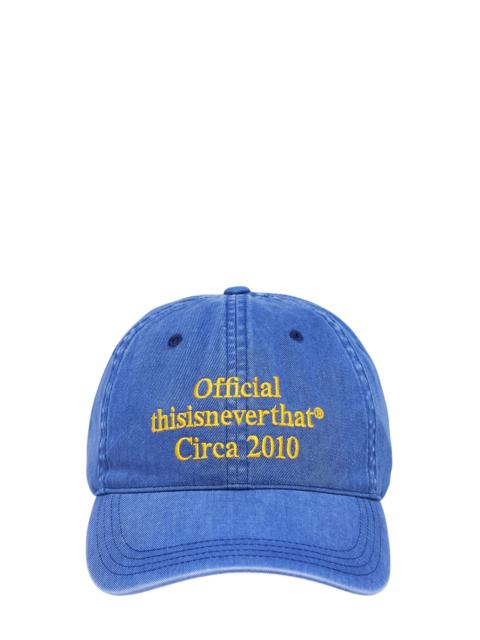 thisisneverthat® Overdyed Times Cap