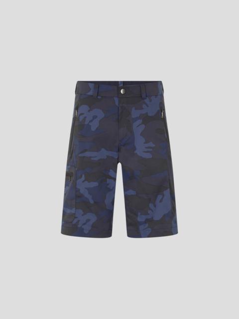 BOGNER MILO FUNCTIONAL SHORTS IN NAVY BLUE/GRAY