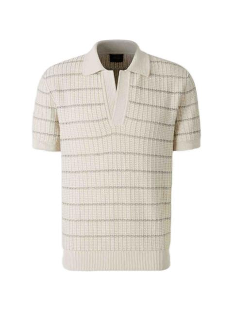 Brioni striped knit T-shirt
