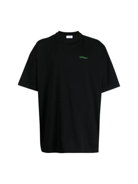 Off-White Moon Tab cotton T-shirt