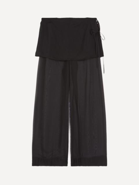paloma wool Low Archive Silk Black Trousers