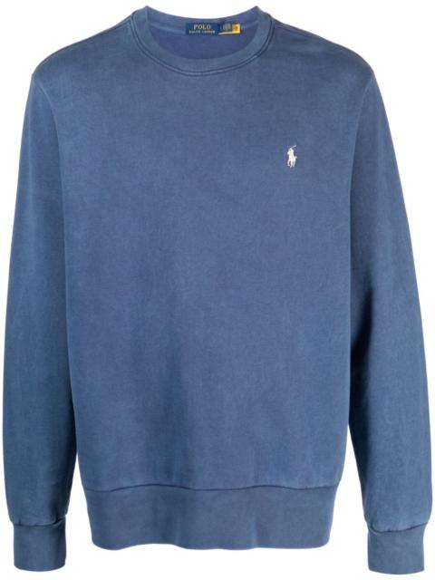 Polo Ralph Lauren logo-embroidered cotton sweatshirt