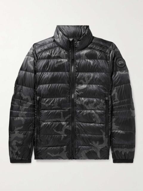 Canada Goose Crofton Slim-Fit Quilted Camouflage-Print Ripstop Down Jacket